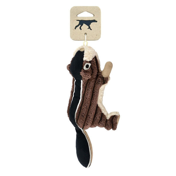 Tall Tails Chipmunk with Squeaker Plush Dog Toy