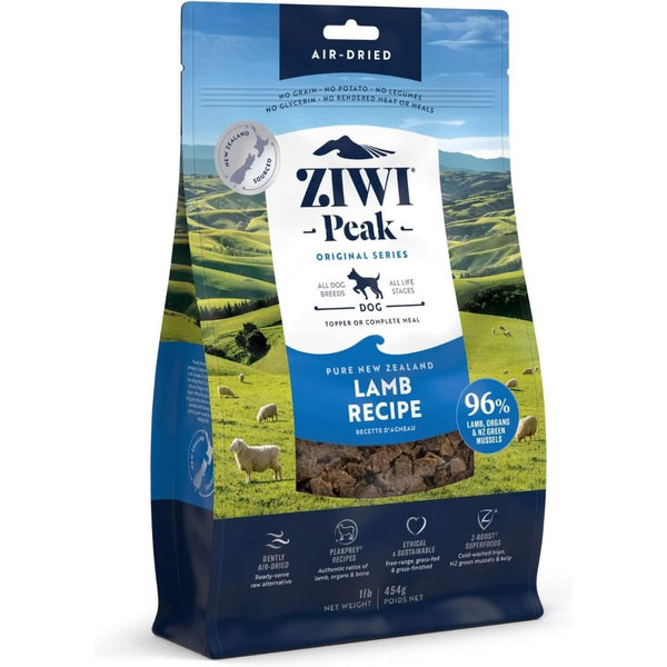 ZiwiPeak Air-Dried Lamb Dog Food 454g