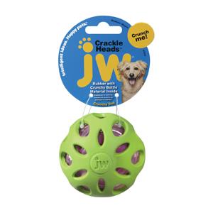 JW Pets Crackle Ball Dog Toy Medium