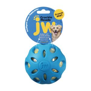 JW Pets Crackle Ball Dog Toy Large