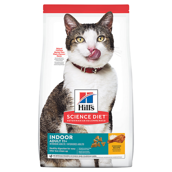 Hill's Science Diet Indoor Senior 11+ Cat Food 7lb