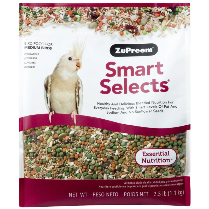 ZuPreem Smart Selects Food for Medium Birds 1.1kg