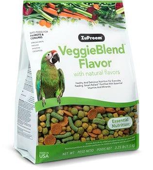 ZuPreem VeggieBlend Parrot & Conures 1.5 Kg