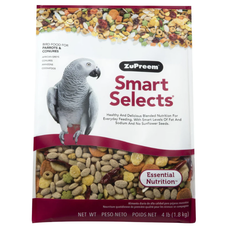 ZuPreem Smart Selects Food for Parrots & Conures 1.8kg