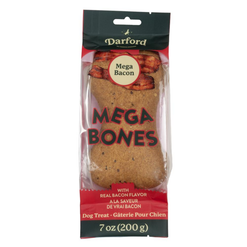 Darford Mega Bones Bacon Dog Treat 200g