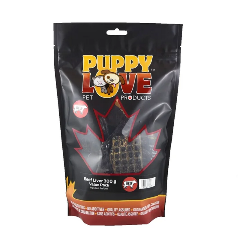 Puppy Love Beef Liver 300g