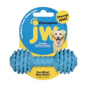 JW Pets Chompion Lightweight Rubber Chew Toy