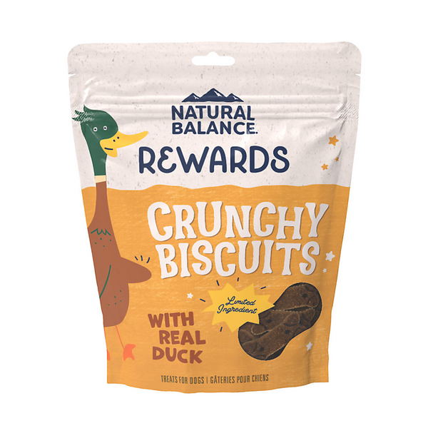 Natural Balance Rewards Bite-Size Crunchy Biscuits with Real Duck 14oz