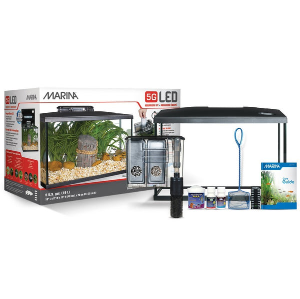 Marina 5 Gallon LED Aquarium Kit