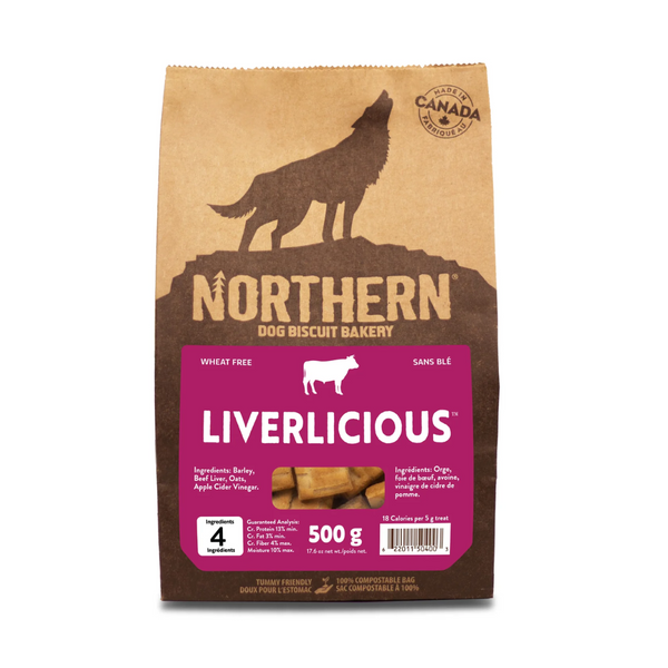 Northern Biscuit Liverlicious Dog Treats 500g