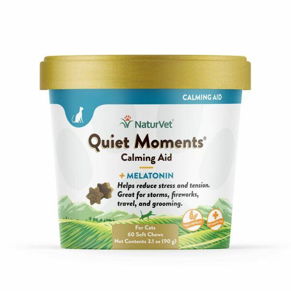 Naturvet Quiet Moments + Melatonin 60ct