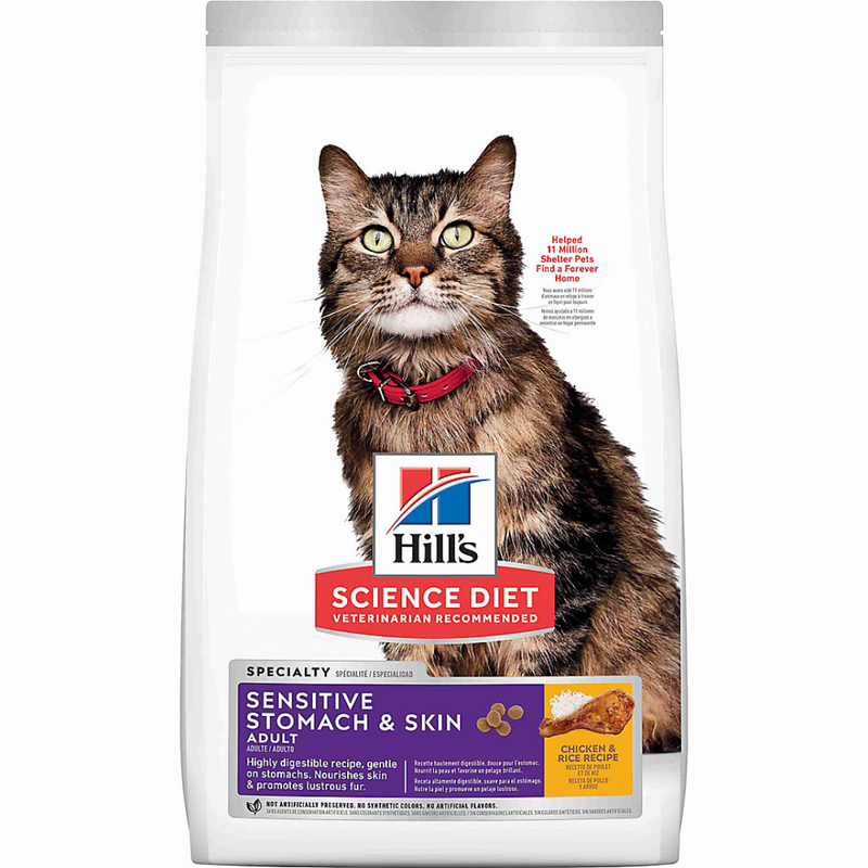 Hill's Science Diet Sensitive Stomach & Skin Adult Cat Food