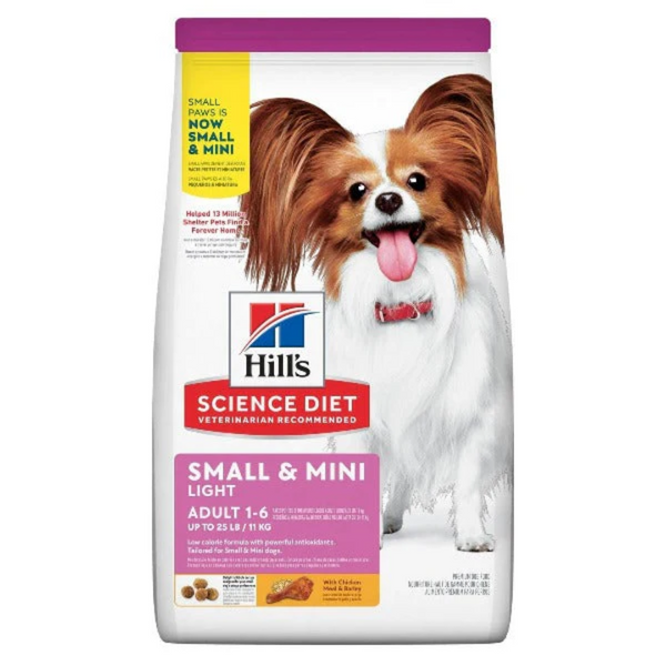 Hill's Science Diet Light Small Breed Adult Dog Food - Chicken & Barley