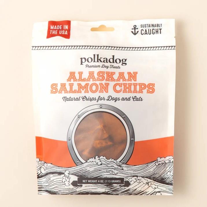 PolkaDog Alaskan Salmon Chips 113g