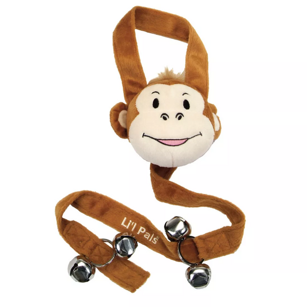 Coastal Pet Li'l Pals Dog Potty Training Bells - Monkey