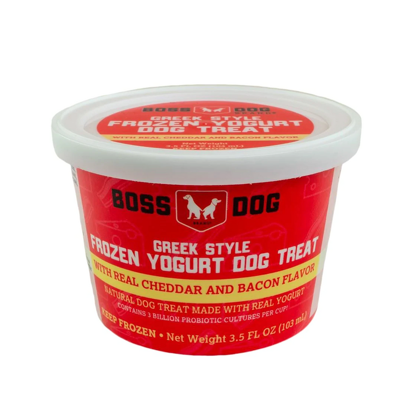 Boss Dog Frozen Yogurt - Cheddar & Bacon 103ml