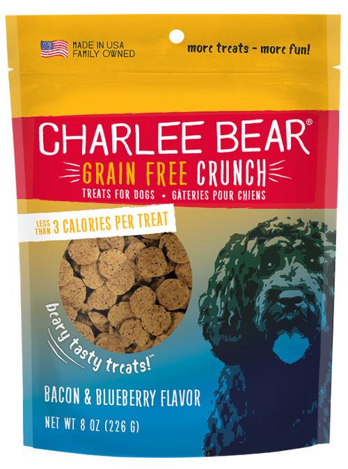 Charlee Bear Crunch - Bacon & Blue Berry 226g