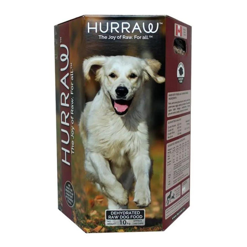 Hurraw Dehydrated Raw Dog Food - Savoury Pork