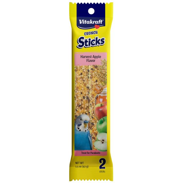 Vitakraft Crunch Stick Parakeet Harvest Apple 2pk