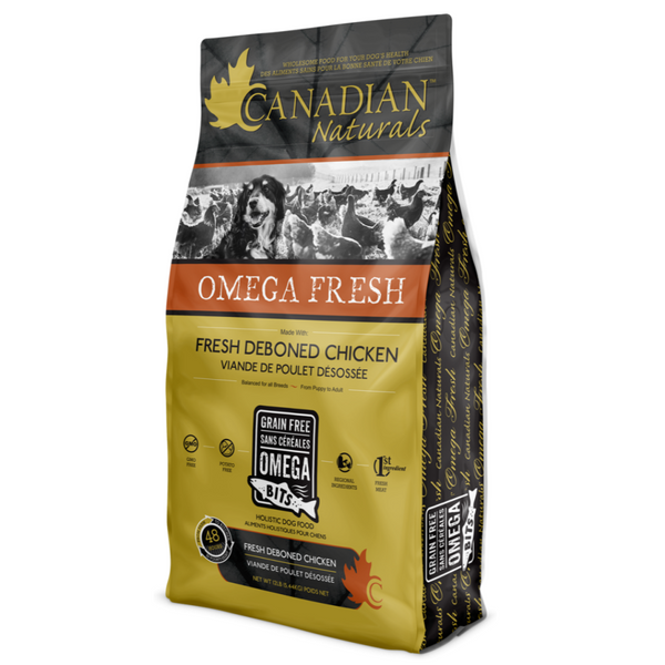 Canadian Naturals Omega Fresh Deboned Chicken Recipe for Dogs