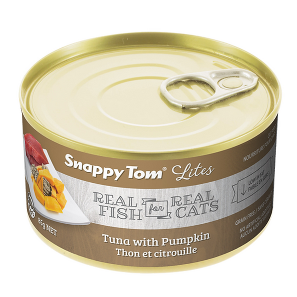 Snappy Tom Lites Tuna with Pumpkin Cat Food 85g