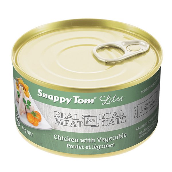 Snappy Tom Lites Chicken with Vegetable Cat Food 85g