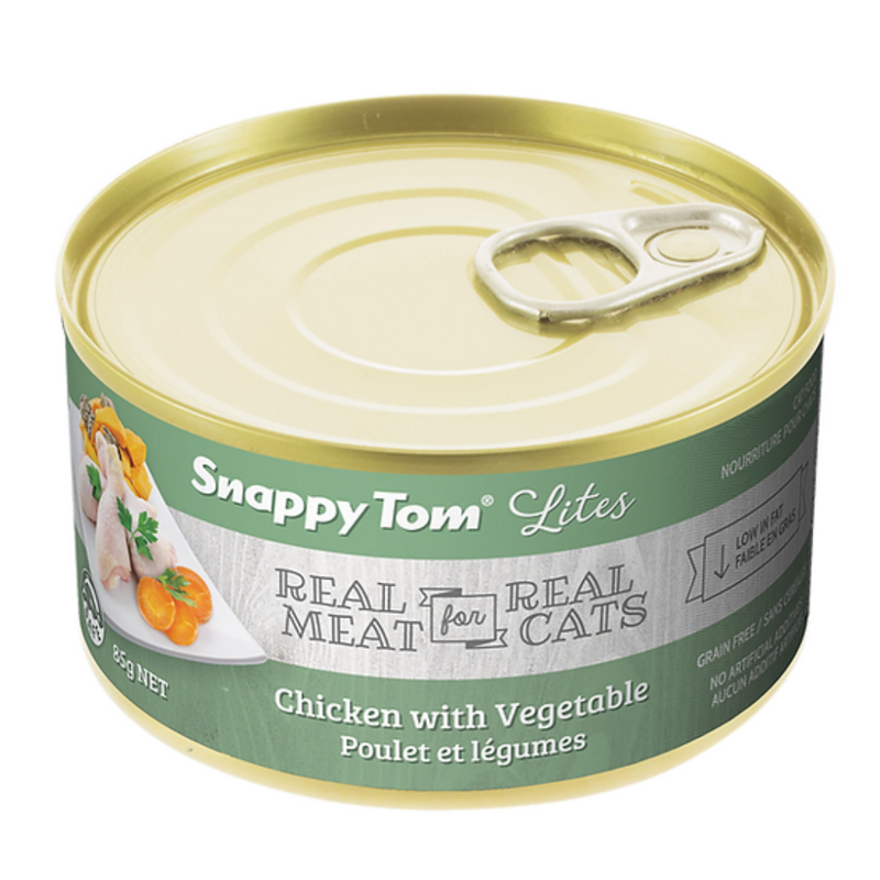 Snappy Tom Lites Chicken with Vegetable Cat Food 85g