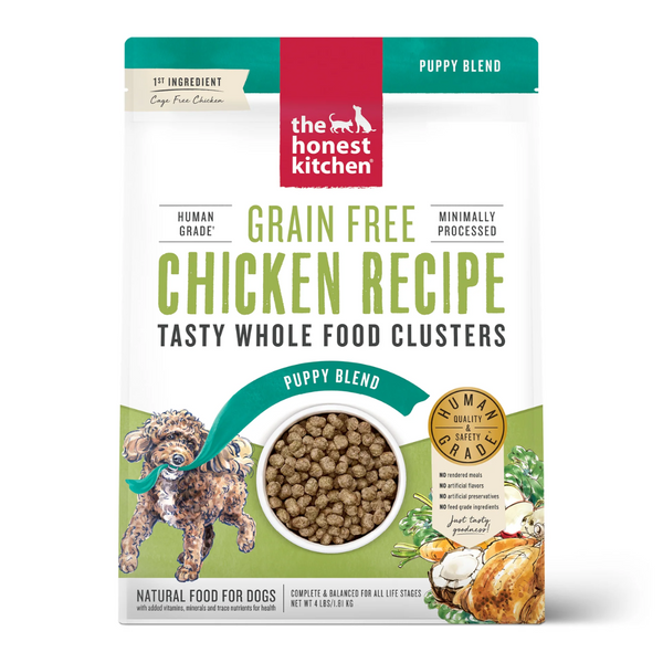 Honest Kitchen Grain Free Chicken Clusters for Puppies