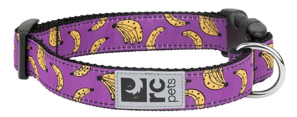 RC Pets Small Clip Collar - Banana