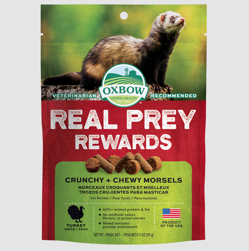 Oxbow Prey Rewards for Ferrets - Turkey 85g