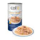 Catit Divine Shreds - Chicken with Mackerel & Broccoli in Jelly 4x85g