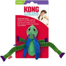 Kong Crackles Grasshopper Cat Toy