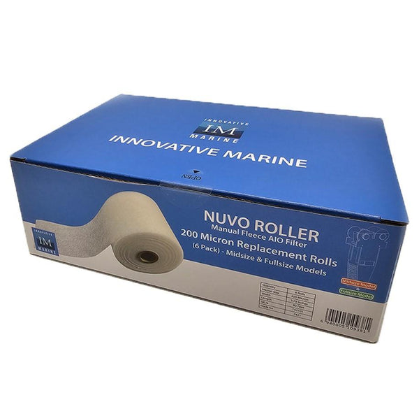 Innovative Marine Nuvo Roller Replacement Filter Rolls - Midsize & Fullsize 6 Pack