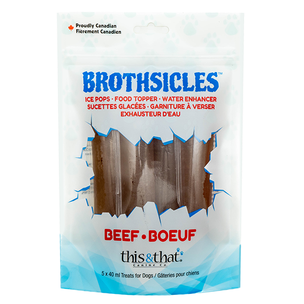 This & That Brothsicles for Dogs - Beef 5pk