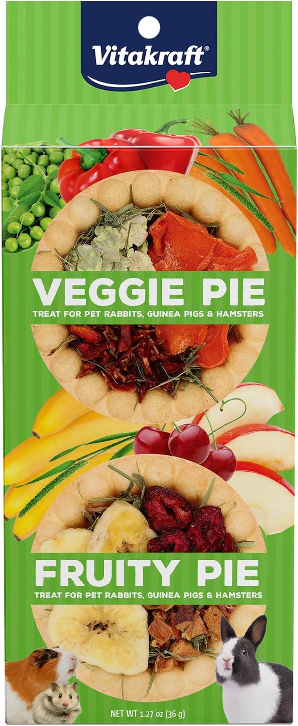 Vitakraft Veggie & Fruity Pie 2-pack