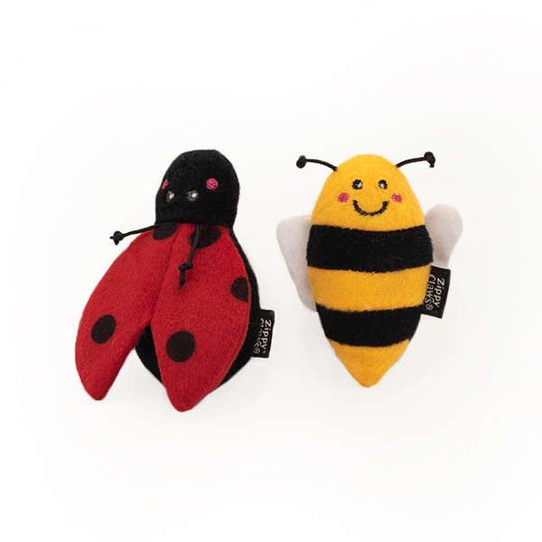 ZippyClaws NomNomz - Ladybug & Bee