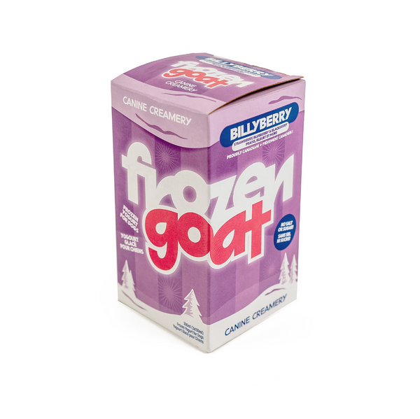 Big Country Raw Frozen Goat Yogurt - Billyberry 300ml