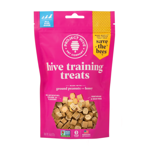 Project Hive Dog Training Treats - Peanut / Honey