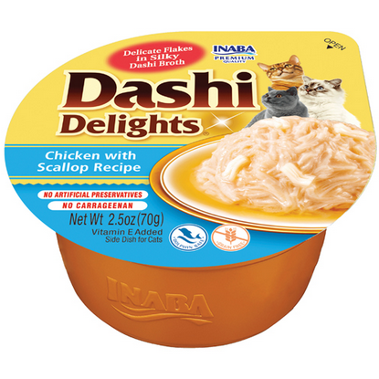 Inaba Dashi Delights - Chicken & Scallop 2.5oz