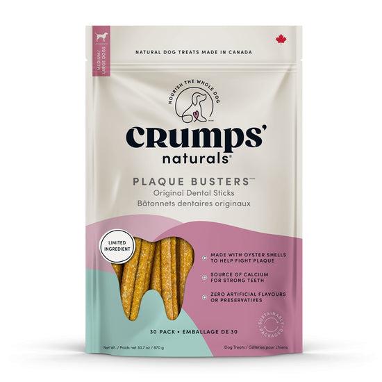 Crumps Plaque Busters Dental Sticks - 30 pack
