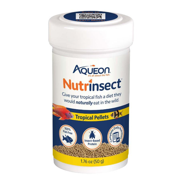 Aqueon Nutrinsect Tropical Pellets 50g