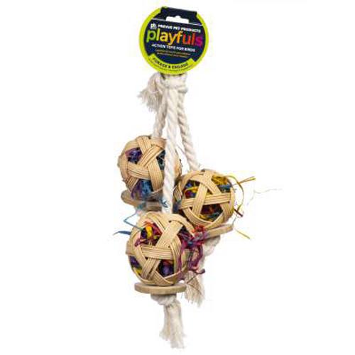 Prevue Hendryx Playfuls Cluster of Fun Bird Toy