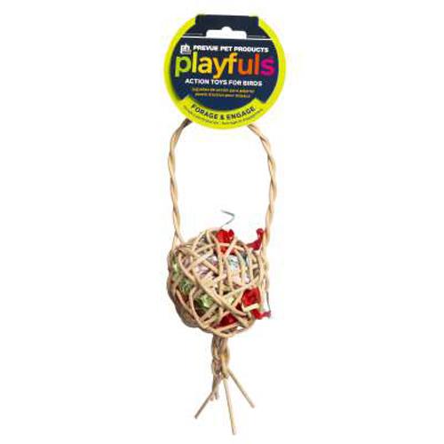 Prevue Hendryx Playfuls Basket Bird Toy