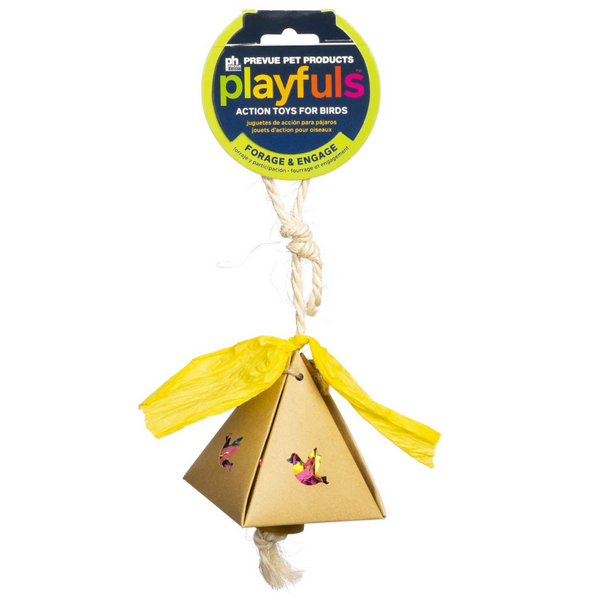 Prevue Pet Products Plucky Pyramid Bird Toy