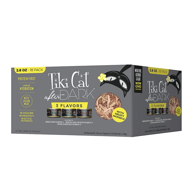 Tiki Cat After Dark Variety Pack 1.43kg