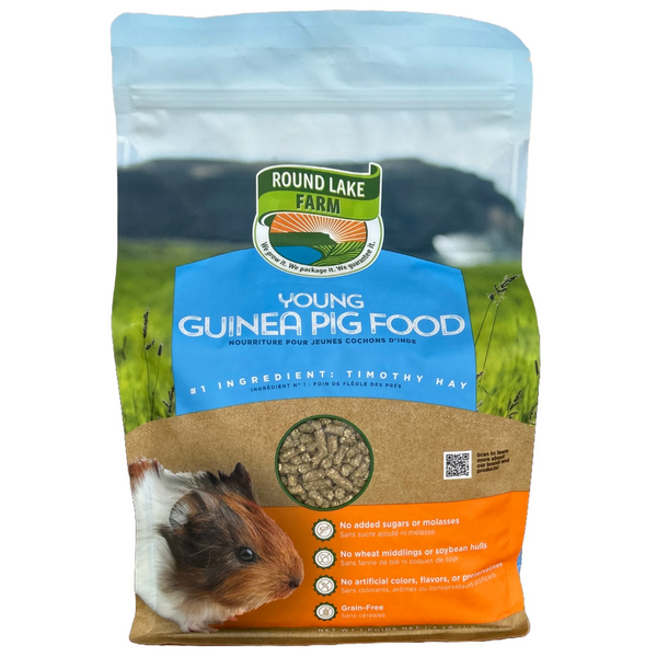 Round Lake Farm Young Guinea Pig Food