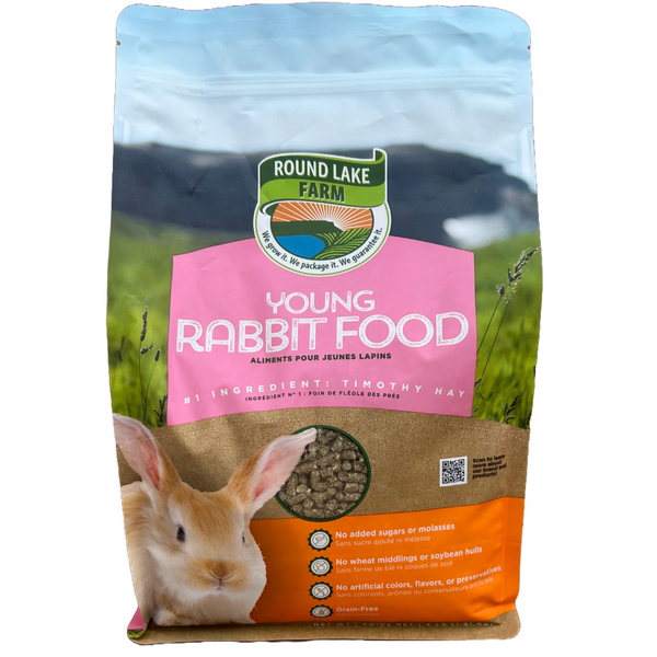 Round Lake Farm Young Rabbit Food