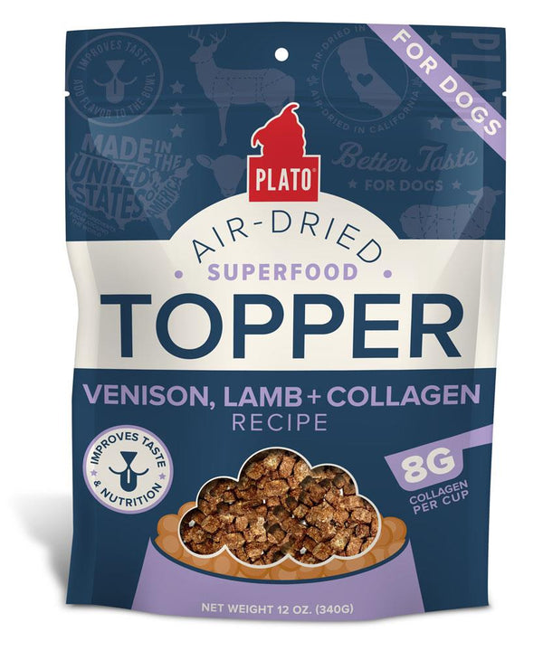 Plato Superfood Topper Venison, Lamb + Collagen 5.5oz