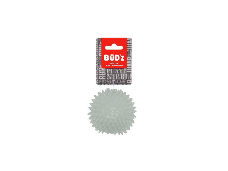 Bud'Z Dog Spiked Ball Phosphorescent