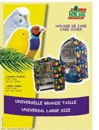 Riga Bird Cage Cover Blue